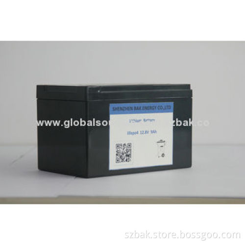 Motorcycle Starting Battery, LiFePO4 Battery Pack, 12.8V/9Ah, Long Cycle Life